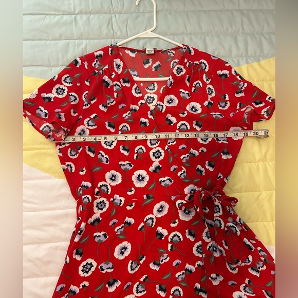 Jcrew Factory Women’s mini wrap dress. size 6 - Picture 6 of 8